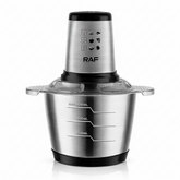 Tocator electric RAF R.7031, 1000W, bol inox 3L, 2 viteze, lame din otel inoxidabil