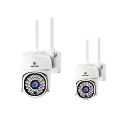 Set Complet Supraveghere: 2 Camere IP 360° WiFi Jortan + 2 Carduri 32GB