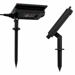Ghirlanda solara exterior 25 metri cu 25 becuri LED E27, telecomanda, IP65 rezistenta la apa – instalatie luminoasa pentru gradina, terasa, balcon si evenimente