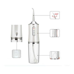 Set 2 bucati Irigator Bucal Portabil cu Rezervor 220 ml