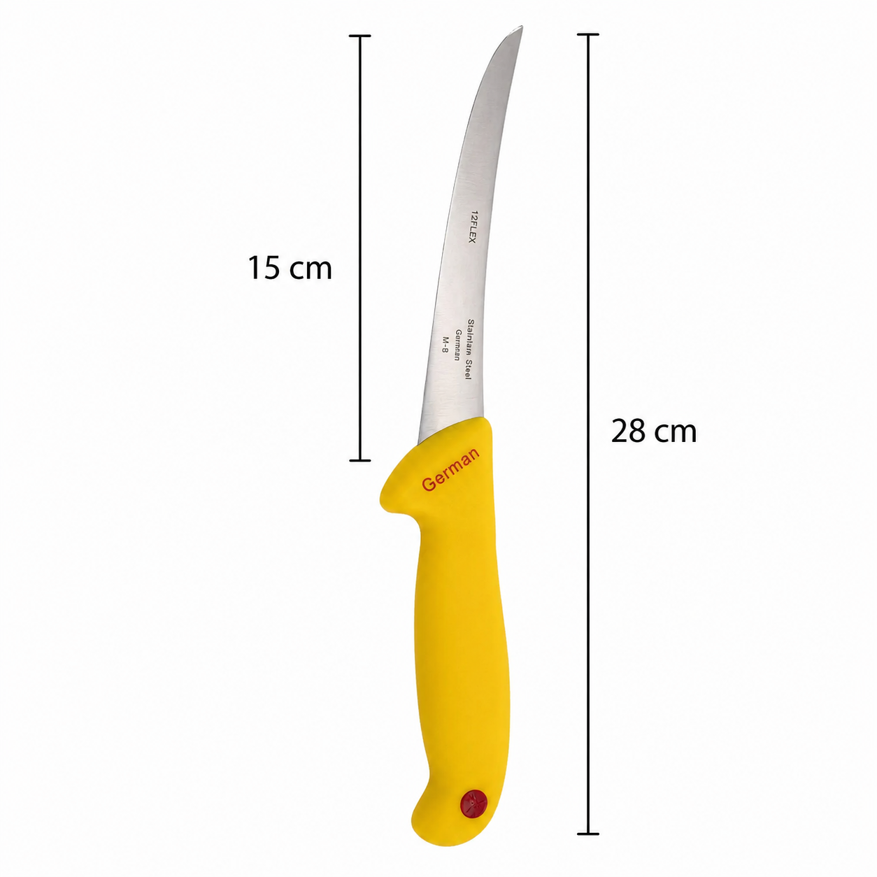 Set Profesional Macelarie 8 Piese Premium, Cutite Inox + Satar + Masat, Manere Ergonomice, Ideal Uz Profesional si Casnic