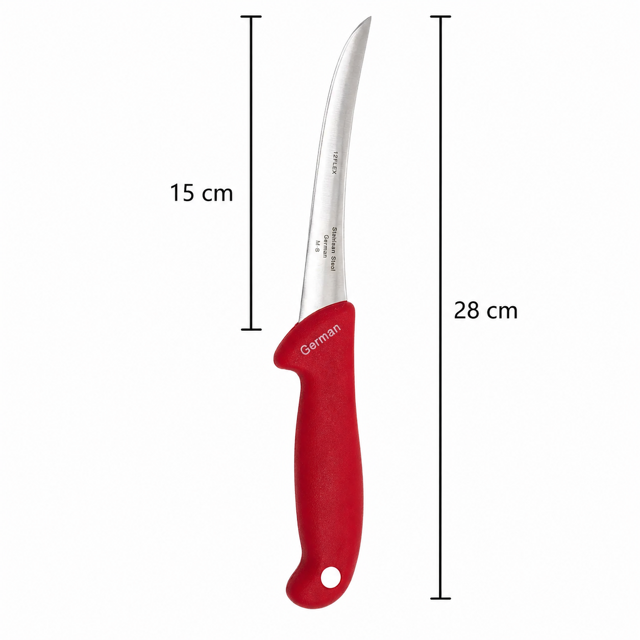 Set Profesional Macelarie 8 Piese Premium, Cutite Inox + Satar + Masat, Manere Ergonomice, Ideal Uz Profesional si Casnic