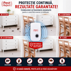 Set 5 Bucati Aparat Ultrasonic Anti Tantari, Gandaci, Furnici si Rozatoare PromotiiZilnice