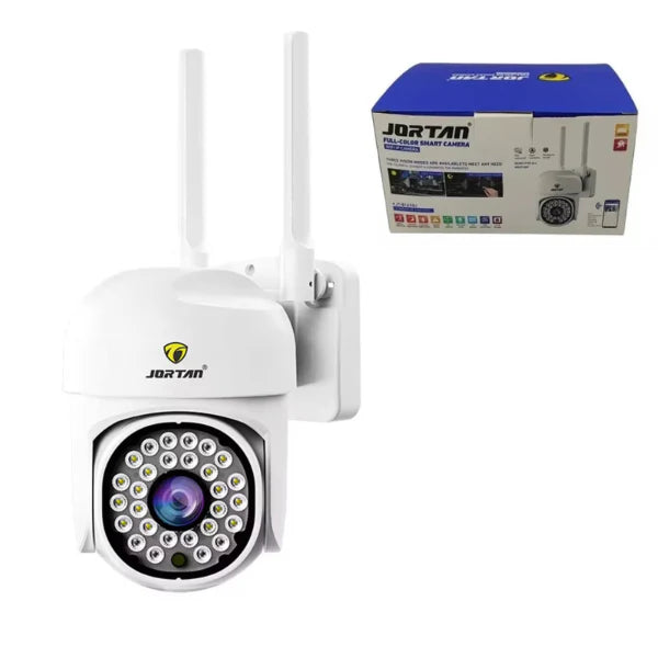 Set Complet Supraveghere: 2 Camere IP 360° WiFi Jortan + 2 Carduri 32GB