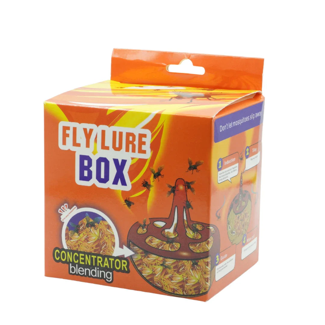 Set 4 Capcane Anti-Muște Fly Lure Box – Atracție Puternică, Eliminare Rapidă